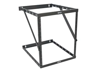 8U 22U 2POST OPEN FRAME RACK    CABINET EXPANDABLE 23.5IN DEPTH