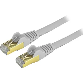 25FT GREY CAT6A ETHERNET CABLE  SNAGLESS RJ45 UTP PATCH CABLE CORD