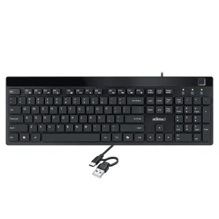 DT KEYBOARD W/FINGERPRINTREADER LOW-PROFILE MEMBRANE KEYS
