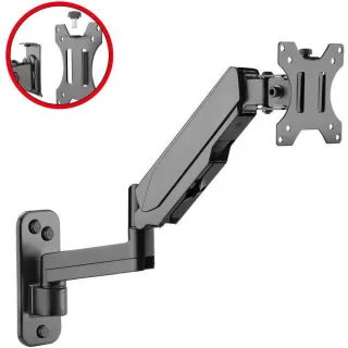 PREMIUM ALUMINUM GAS SPRING     WALL MOUNT SINGLE MONITOR
