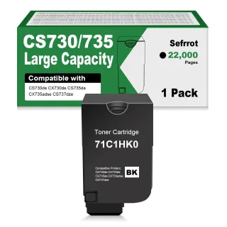 LXK CS/X73X BLACK RTN 22K CRTG