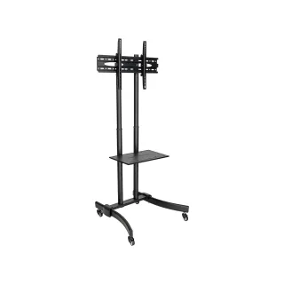 MOBILE TV LCD FLOOR STAND CART  HEIGHT-ADJUSTABLE 32-70IN DISPLAYS