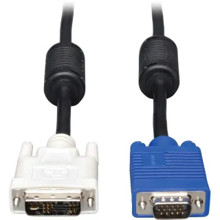 6FT DVI TO VGA MONITOR CABLE    HIGH RES W/RGB COAX DVI-A HD15 M/M