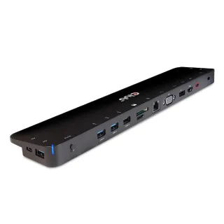 USB GEN 1 TYPE C TRIPLE DISPLAY DOCK IS AN ALL-IN-ONE SOLUTION, WITH VIDEO PORTS