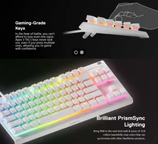 APEX 3 TKL LAVENDER - US        GAMING KEYBOARD