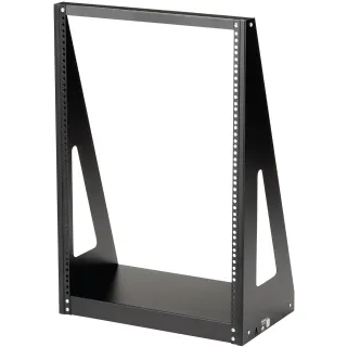 16U OPEN FRAME SERVER RACK      2 POST NETWORK EQUIPMENT RACK