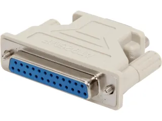 SERIAL PORT ADAPTER CONVERTER   DB9M TO DB25F