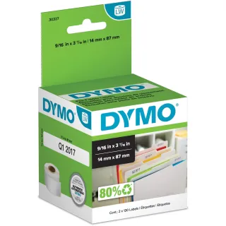 30327 1 UP FILE FOLDER LABEL    9/16 X 3-7/16 260 LABELS