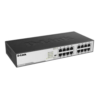 SWITCH - DGS-1016D - DESKTOP - WIRED - 1GBPS - NETWORKING / PORTS QTY: 16 - GIGA