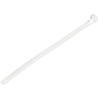 250PK 10IN CABLE TIES WHITE     NYLON ZIP TIE WRAPS UL TAA