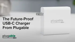 PLUGABLE 140W USB C CHARGER, GAN WALL LAPTOP CHARGER, PD 3.1 (EPR) POWER ADAPTER