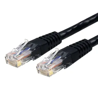 15FT BLACK CAT6 ETHERNET CABLE  RJ45 UTP PATCH CABLE GIGABIT LAN