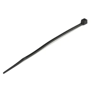 100PK 10IN REUSABLE CABLE TIES  BLACK NYLON ZIP TIE WRAPS UL TAA