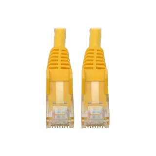 6IN CAT6 YELLOW UTP GIGABIT     SNAGLESS MOLDED M/M RJ45 PATCH CABL