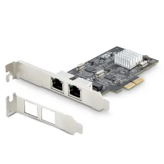 2-PORT 2.5GBPS NBASE-T PCIE NETWORK CARD, INTEL I225-V, DUAL-PORT COMPUTER NETWO