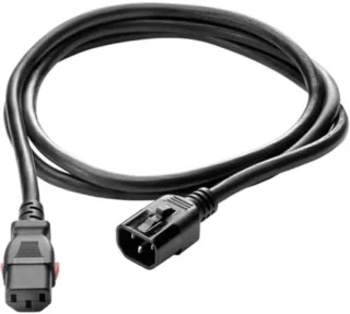 6PC 1.4M C13/C14 WW 10A BLK     LCKNG PC PL=SH