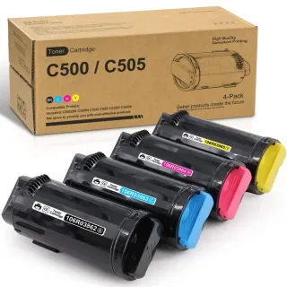 GENUINE XEROX BLACK STANDARD CAPACITY TONER CARTRIDGE FOR THE VERSALINK C500/505