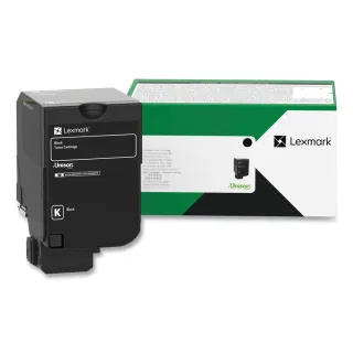 LEXMARK 74C0SKG BLACK RETURN PROGRAM TONER CARTRIDGE TAA FOR USE IN CS720,CS/CX7
