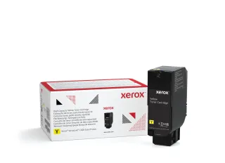 GENUINE XEROX YELLOW HIGH CAPACITY TONER CARTRIDGE FOR THE VERSALINK C620 (USE &