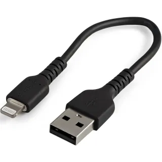 6IN HEAVY DUTY USB TO LIGHTNING CABLE IPHONE/IPAD CHARGING CORD