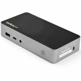 USB-C DOCKING STATION W/ DUAL MONITOR 1080P HDMI + 3X USB-A/1X USB-C/GBE/AUDIO -