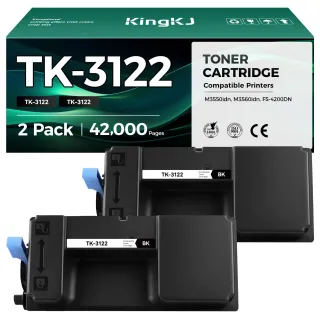KYOCERA TK-3122 BLACK TONER CARTRIDGE FOR USE IN FS4200DN ESTIMATED YIELD 21,000