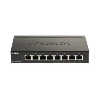 D-LINK DGS-1100-08PV2 IS A SMART MANAGED 8 X 1GB POE PORT.  WITH UP TO 30W OF PO