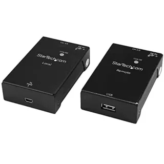 1 PORT USB 2.0 EXTENDER HUB     USB-A OVER CAT5/6 ETHERNET RJ45