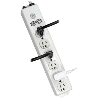 EATON TRIPP LITE SERIES SAFE-IT MEDICAL-GRADE POWER STRIP, UL 1363, 6X HOSPITAL-