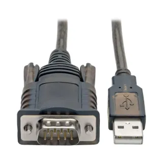 FTDI USB SERIAL RS-232 ADAPTER  CABLE W/ COM RETENTION M/M 5FT