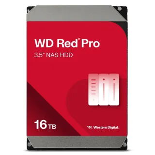 WD RED PRO - 3.5IN - 16TB - SERIAL ATA - 259MBPS - 7200RPM - 512MB - 25,00,000 (