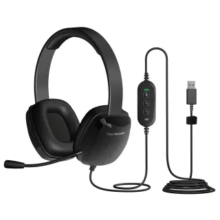 HS STEREO USB EDU VOL-MUTE      IN-LINE VOL CTRL ADJ VINYL EAR PAD