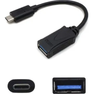 7IN USB 3.1 C TO USB 3.0 CA M/F ADAP CABLE BLACK