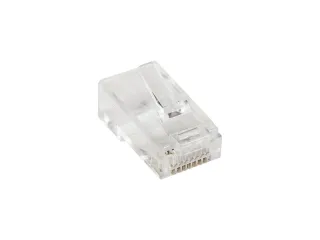 CAT5E MODULAR ETHERNET PLUGS    RJ45 SOLID WIRE 50 PACK