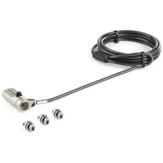 6.5FT/2M LAPTOP CABLE LOCK      UNIVERSAL LOCK - K-SLOT/NANO/WEDGE