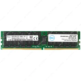 DELL 64GB DDR4-2666 LRDIMM      PC4-21300V-L QUAD RANK X4