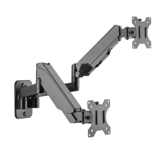 PREMIUM ALUMINUM GAS SPRING     WALL MOUNT DUAL MONITOR