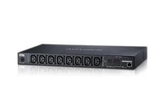 1U 10A 100-240V 8X IEC320 C13   PDU METERING