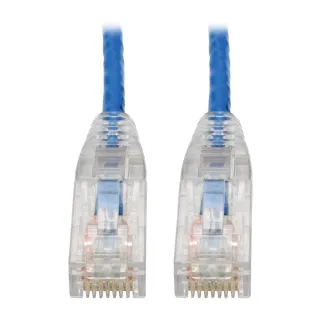 7FT CAT6 BLUE SNAGLESS UTP RJ45 MOLDED SLIM GIGABIT PATCH CABLE