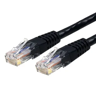 3FT BLACK CAT6 ETHERNET CABLE   RJ45 UTP PATCH CABLE GIGABIT LAN