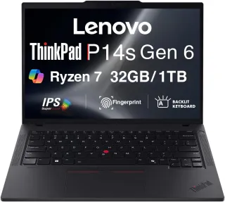 P14S GEN 6 (AMD) RYZEN AI 7 PRO 350,64GB, 1TB SSD,INTEGRATED AMD RADEON 860M GRA