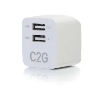 USB AC ADAPTER 2.1A DUAL PORT