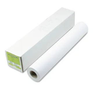 UNIVERSAL COATED PAPER - 24 IN X 150 FT - HP DESIGNJET PRINTER - WHITE - LOOK TO