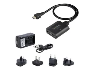 2-PORT HDMI SPLITTER 1 IN 2 OUT 4K HDMI 2.0 DISPLAY/OUTPUT SPLITTER