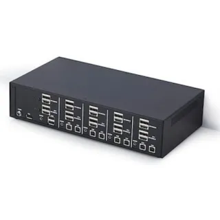 SECURE 4-PORT DUAL-MONITOR KVM  NIAP 4.0 CAC US BUILT