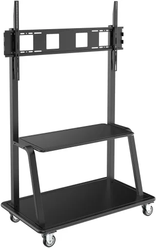 MOBILE TV FLOOR STAND CART      HEIGHT-ADJUSTABLE 60-105 DISPLAY