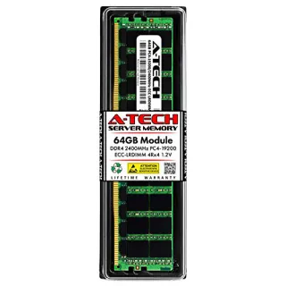 HP 64GB 2400MHZ ECC REG QR      LOAD REDUCED DDR4 SDRAM 288-PIN LRD