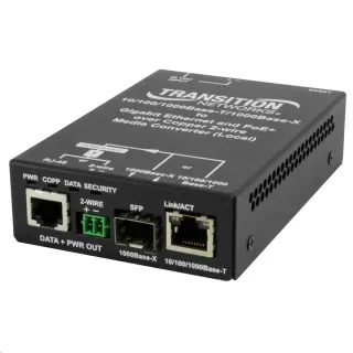 MEDIA CONVERTER, IP GB POE+ OVER 2-WIRE, REMOTE UNIT