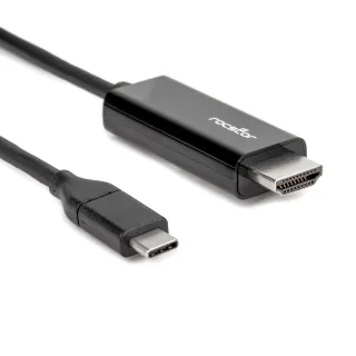 USB-C TO HDMI CABLE 6FT 1.8M    DP ALT MODE HBR2 TO HDMI 2.0-BLACK