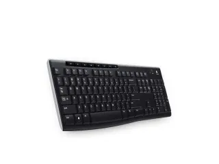 K270 WIRELESS KEYBOARD - BLACK  RETAIL BOX (UNIFIED RECEIVER)